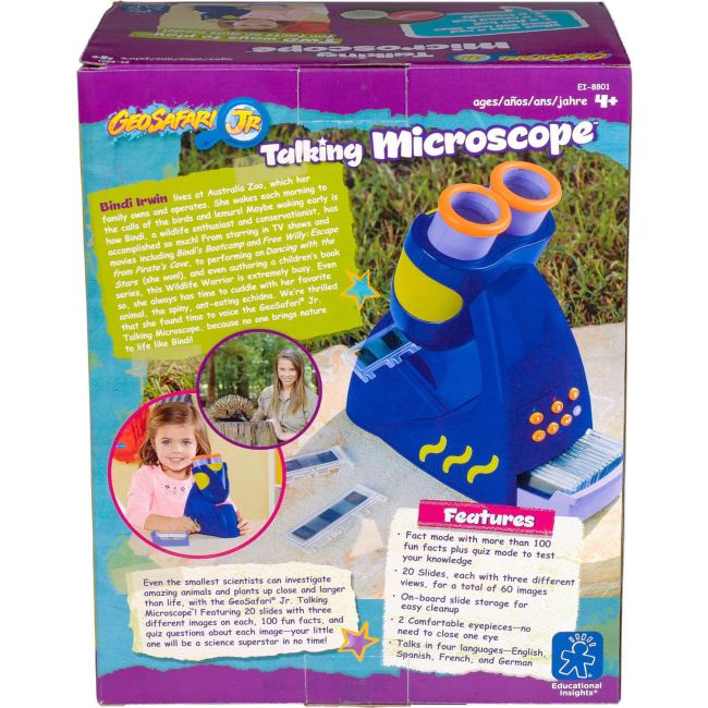 Geosafari - microscopul vorbitor