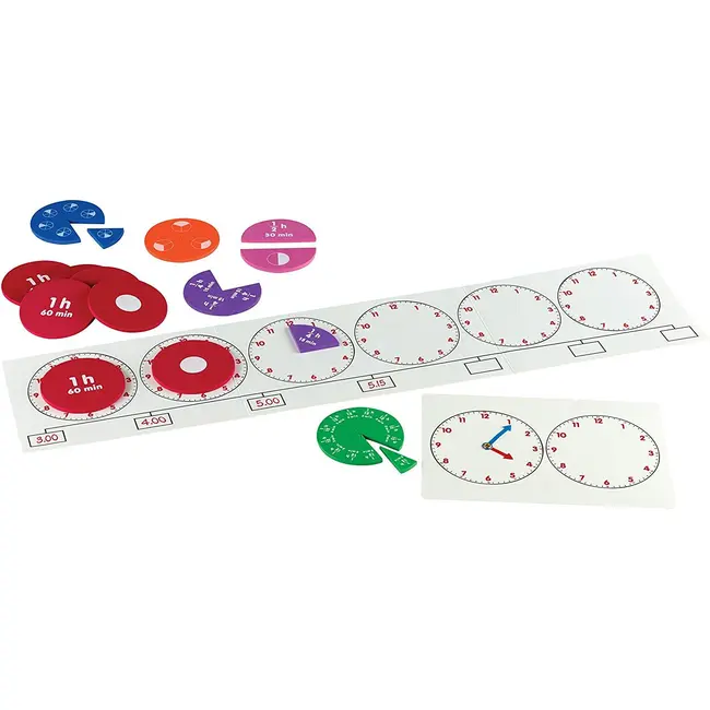 Invatam totul despre timp - Fractii - EDULSP2541-UK