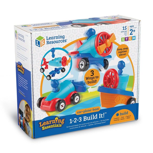 Joc de indemanare - 1, 2, 3  hai sa construim
