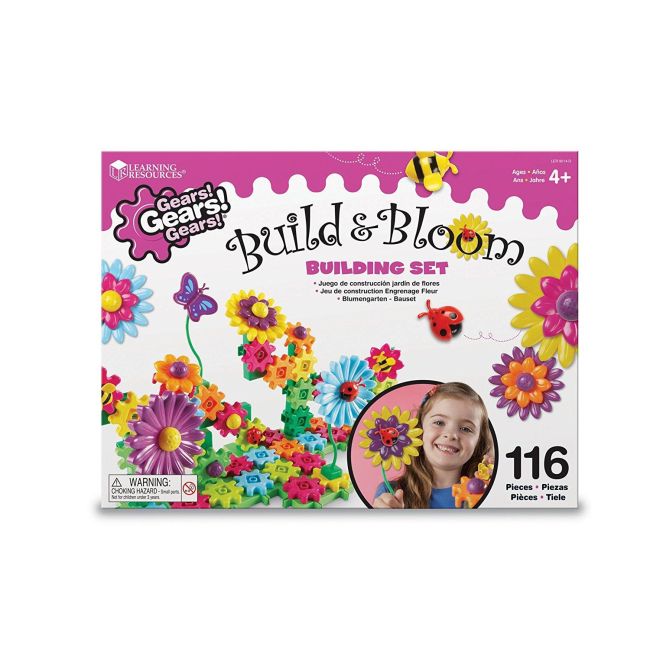 Set de constructie - gears! floral