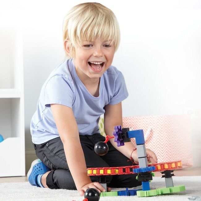 Set de constructie gears! - utilaje in miscare