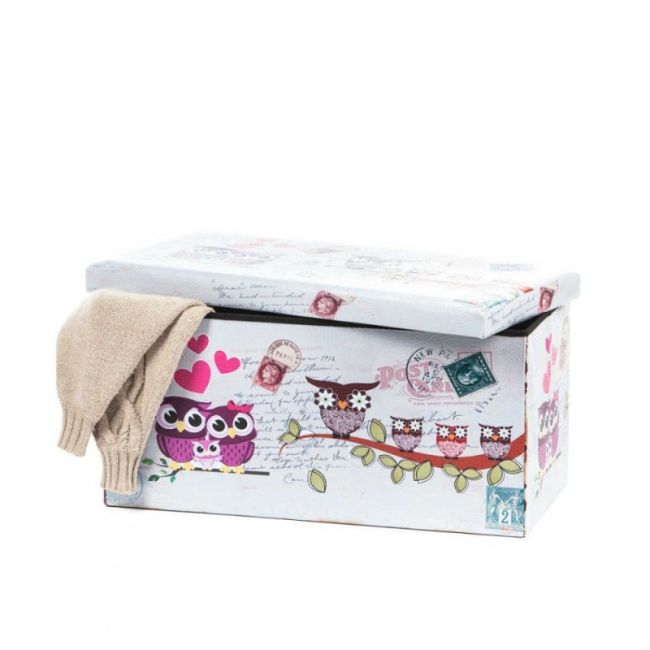 Taburete design 76.5 x 38 owls drm3265