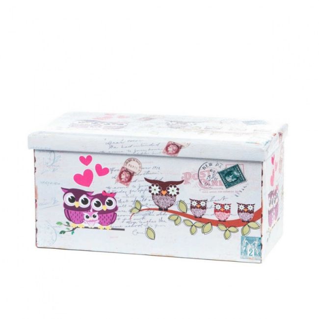 Taburete design 76.5 x 38 owls drm3265