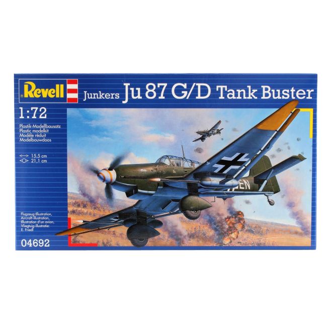 REVELL REVELL Junkers Ju87 G/D Tank Buster VRNRV4692