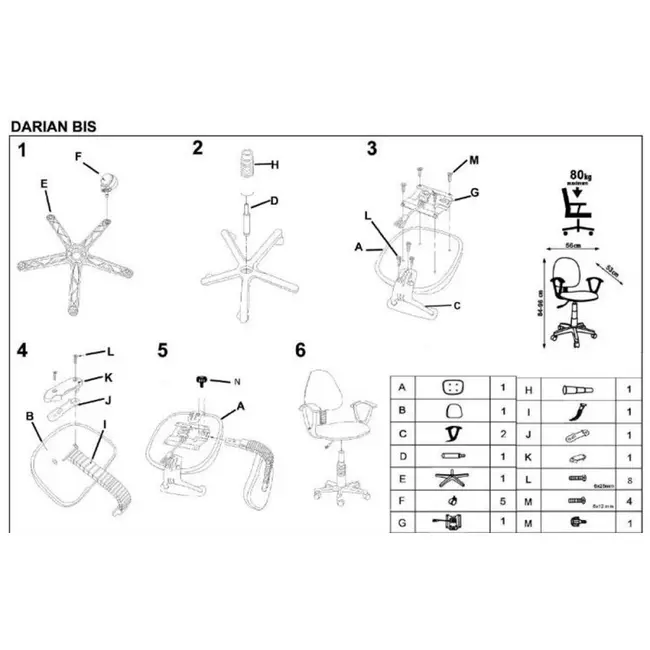 Scaun birou copii hm darian bis, ergonomic, cadru polipropilena, stofa, inaltime ajustabila, 80 kg, gri drm2751