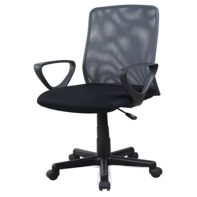 Scaun birou copii mesh hm alex gri drm2733