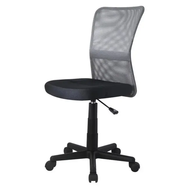 Scaun birou copii hm dingo, ergonomic, cadru polipropilena, mesh, inaltime ajustabila, 80 kg, 98x41x56 cm, gri drm2759