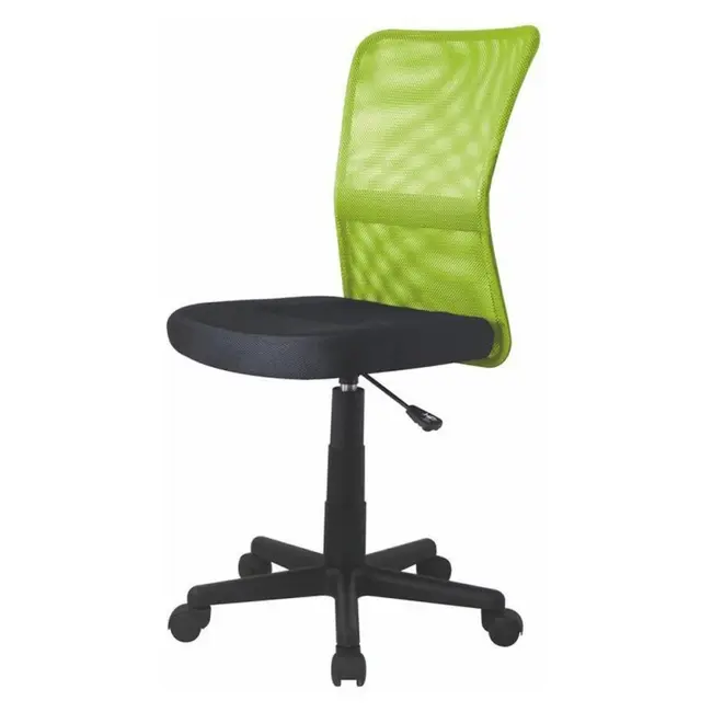 Scaun birou copii hm dingo, ergonomic, cadru polipropilena, mesh, inaltime ajustabila, 80 kg, 98x41x56 cm, verde drm2758