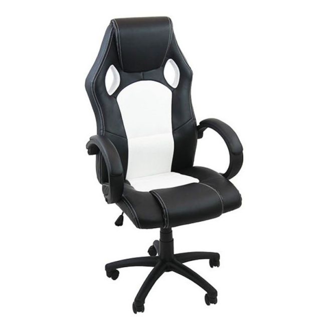 Scaun birou off 309, gaming, piele ecologica, polipropilena, mecanism de balans, 110 kg drm1626