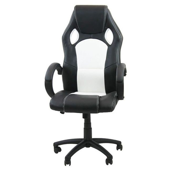 Scaun birou off 309, gaming, piele ecologica, polipropilena, mecanism de balans, 110 kg drm1626