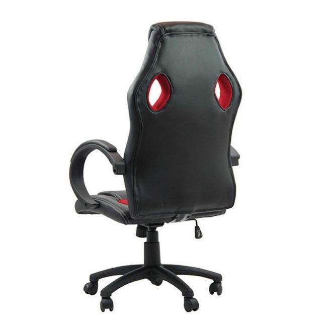 Scaun birou off 309, gaming, piele ecologica, polipropilena, mecanism de balans, 110 kg drm1626