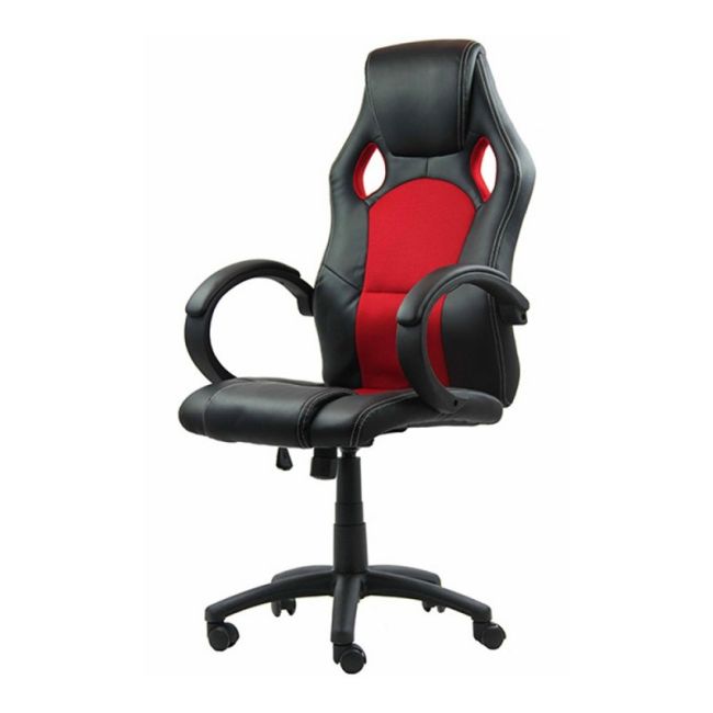 Scaun birou off 309, gaming, piele ecologica, polipropilena, mecanism de balans, 110 kg drm1626