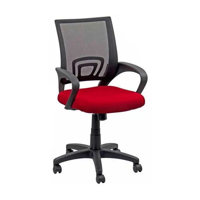 Scaun birou copii ergonomic off 619, mesh, baza cromata, inaltime reglabila, 80 kg drm1563