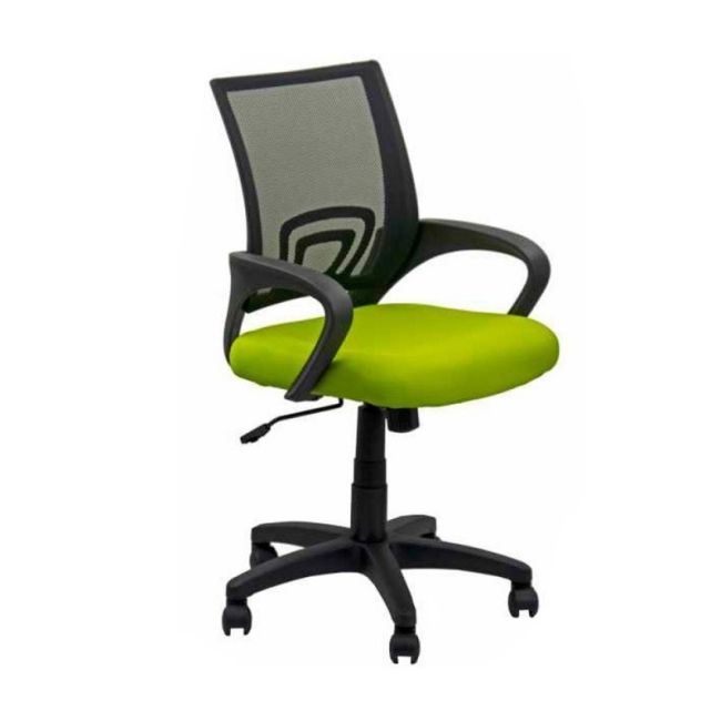 Scaun birou copii ergonomic off 619, mesh, baza cromata, inaltime reglabila, 80 kg drm1563