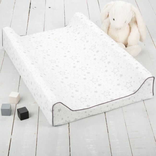 Saltea infasat bebelusi, din spuma cu memorie si husa din bambus, CuddleCo Stars 845194 - ABI845194