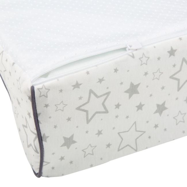 Saltea infasat bebelusi, din spuma cu memorie si husa din bambus, CuddleCo Stars 845194 - ABI845194