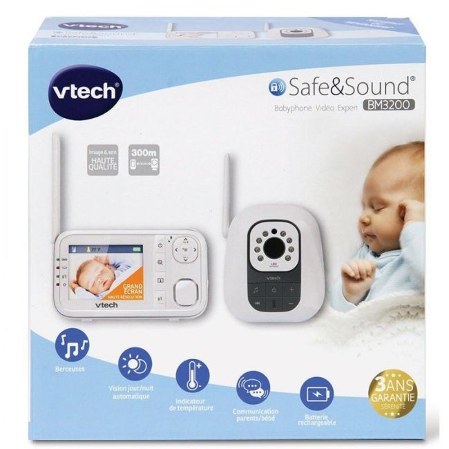 Videofon Digital de monitorizare bebelusi BM3200 - Vtech - BBD35981