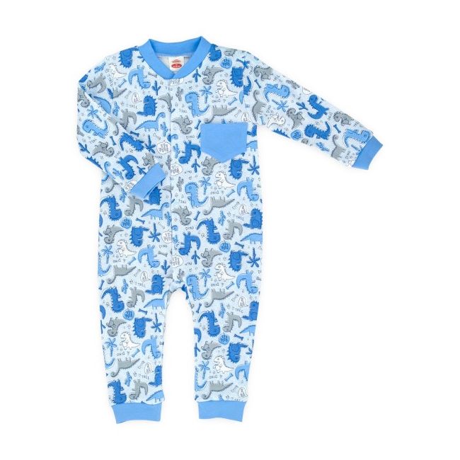 Salopeta bebe - dinozauri - Haine Bebelusi - MK0221BS-2.2 ani