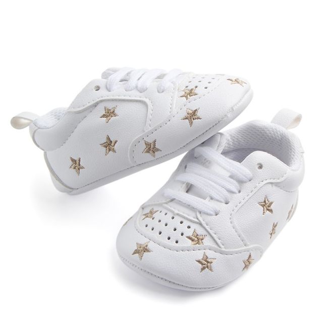 Adidasi fetite - Gold star - MDD0813-p16.0-3 luni