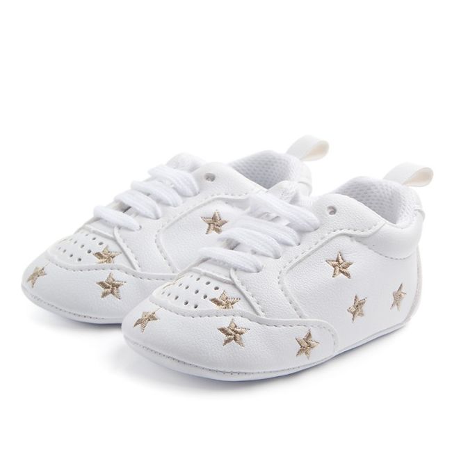 Adidasi fetite - Gold star - MDD0813-p16.0-3 luni