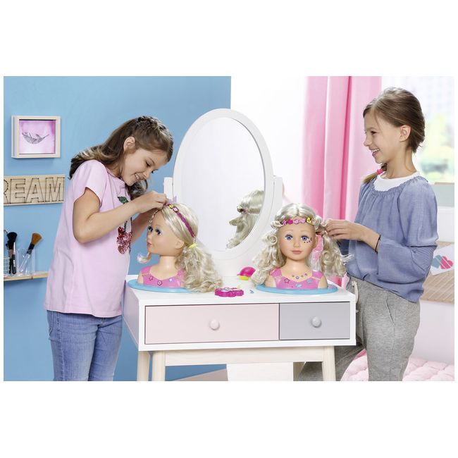 BABY born - Cap Papusa pentru coafat si machiat - ARTZF824788
