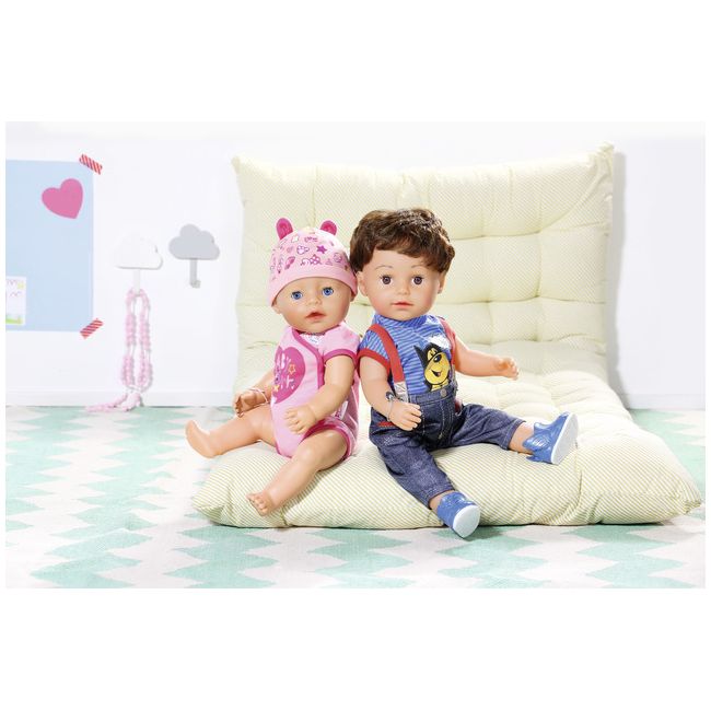 BABY born - Papusa interactiva cu corp moale - ARTZF824368