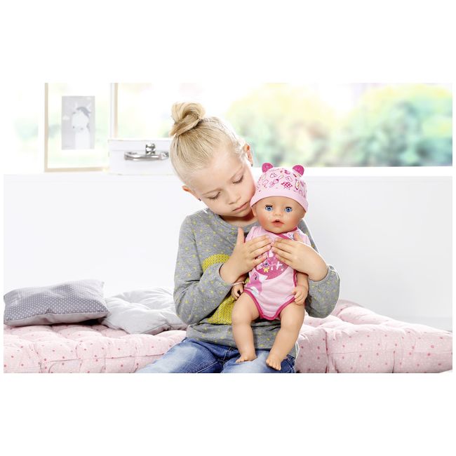 BABY born - Papusa interactiva cu corp moale - ARTZF824368