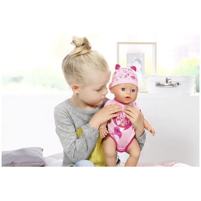 BABY born - Papusa interactiva cu corp moale - ARTZF824368