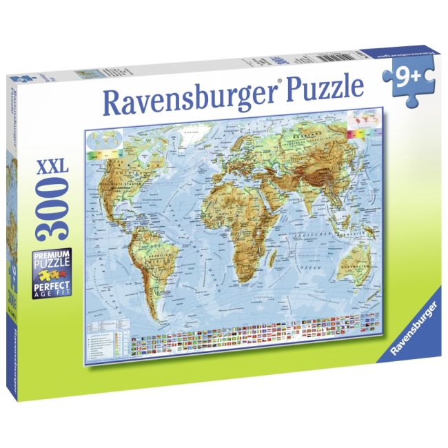 PUZZLE HARTA POLITICA A LUMII, 300 PIESE - ARTRVSPC13097