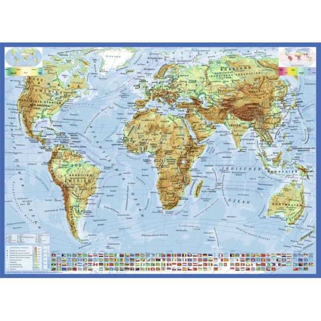 PUZZLE HARTA POLITICA A LUMII, 300 PIESE - ARTRVSPC13097