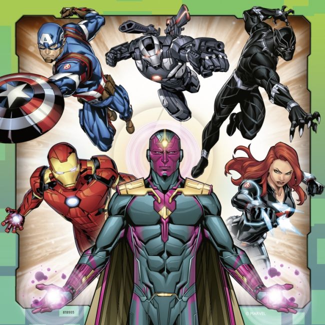 PUZZLE MARVEL AVENGERS 3X49 PIESE - ARTRVSPC08040