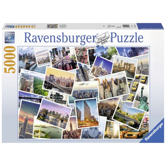 PUZZLE NEW YORK CITY NU DOARME, 5000 PIESE - ARTRVSPA17433
