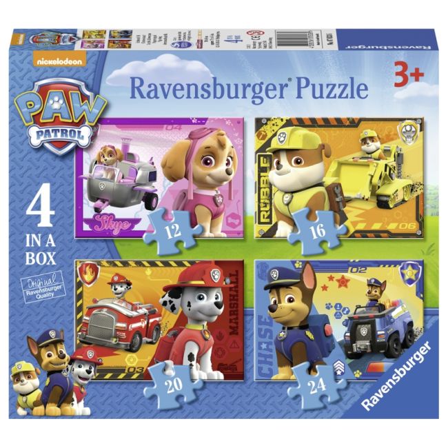 PUZZLE PATRULA CATELUSILOR, 12/16/20/24 PIESE - ARTRVSPC07033