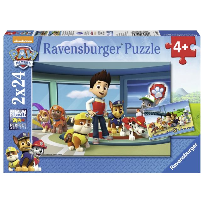 PUZZLE PATRULA CATELUSILOR, 2x24 PIESE - ARTRVSPC09085