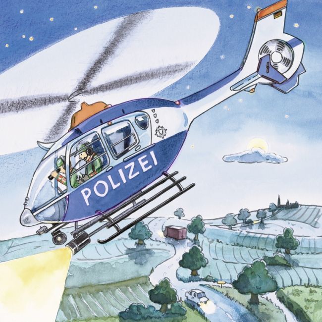 PUZZLE POLITIA IN ACTIUNE. 3X49 PIESE - ARTRVSPC09221