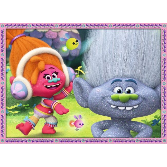 Puzzle Trolls, 4X100 Piese - ARTRVSPC06861
