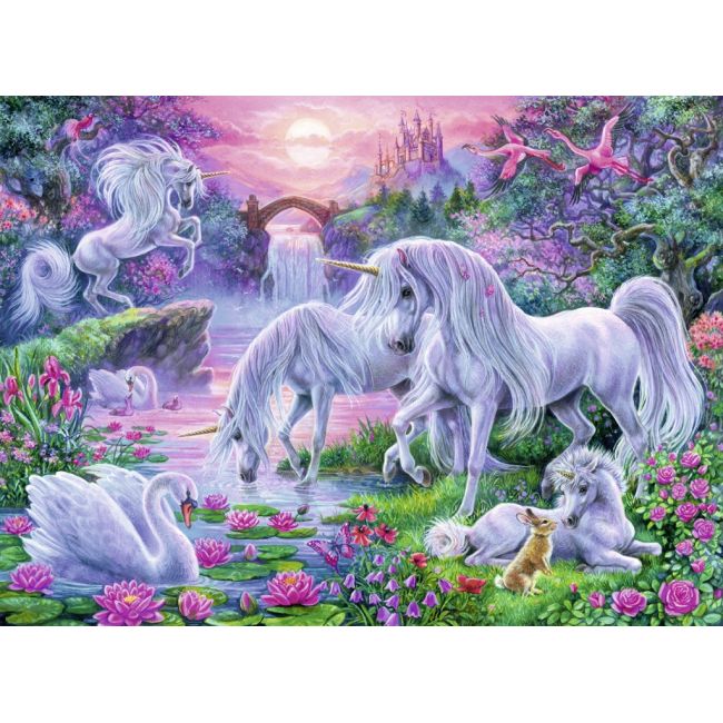 PUZZLE UNICORNI LA APUS, 150 PIESE - ARTRVSPC10021