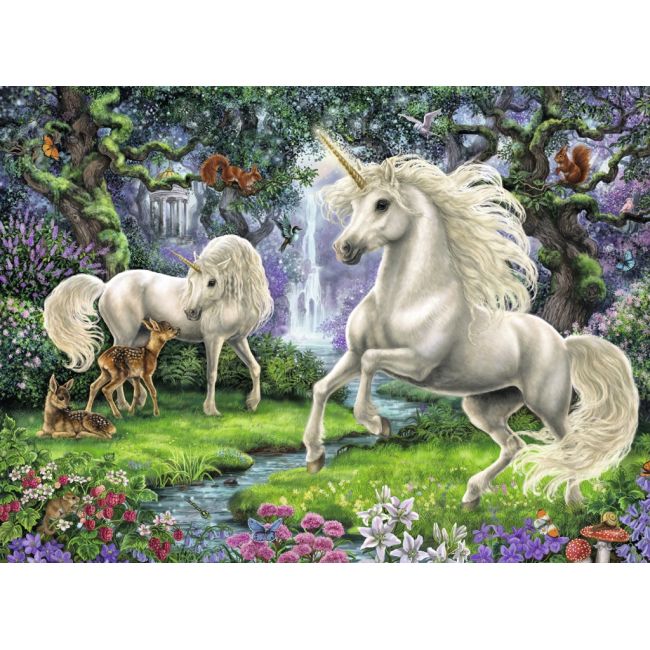 PUZZLE UNICORNII MISTICI, 200 PIESE - ARTRVSPC12838