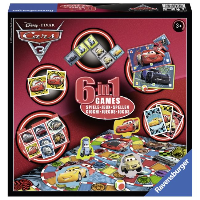 Joc 6 In 1 Disney Cars - ARTRVSG21310