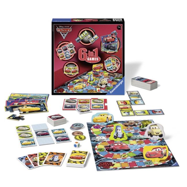 Joc 6 In 1 Disney Cars - ARTRVSG21310