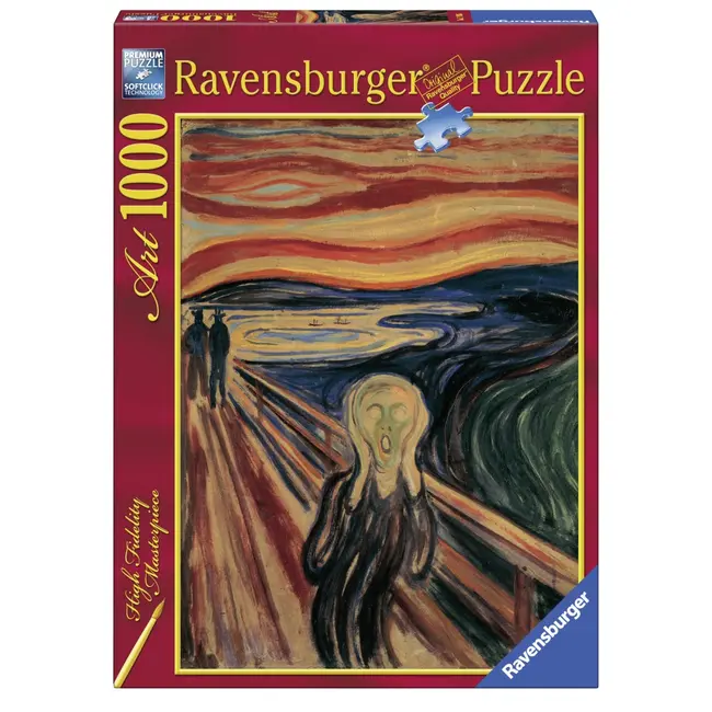 PUZZLE EDVARD MUNCH: STRIGATUL, 1000 PIESE - ARTRVSPA15758