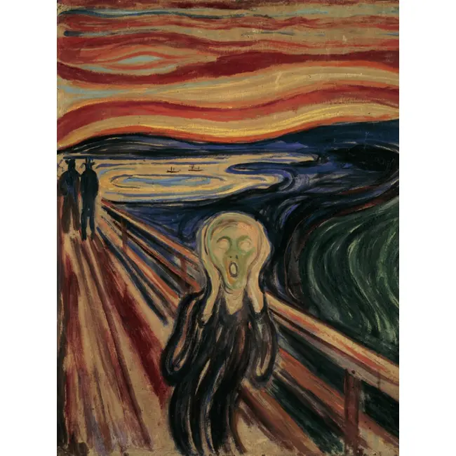 PUZZLE EDVARD MUNCH: STRIGATUL, 1000 PIESE - ARTRVSPA15758