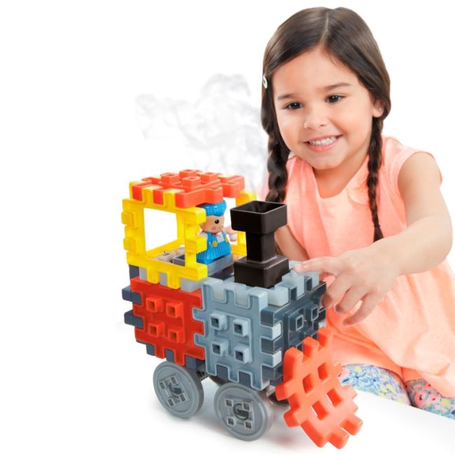 Blocuri De Constructie - Tren Cu Aburi - ARTLT64313