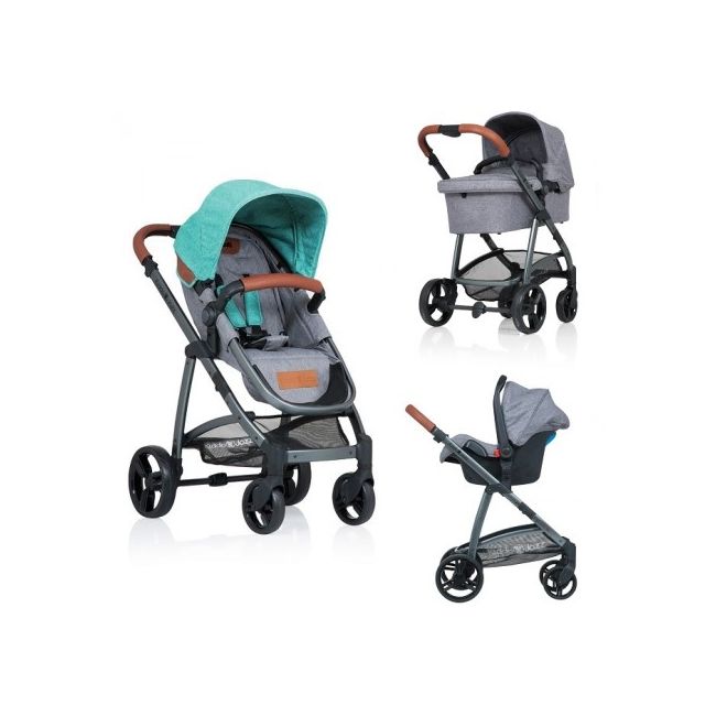 Carucior Kiddo Jazz 3 in 1 Deluxe Mint - PJB03-1011063-04