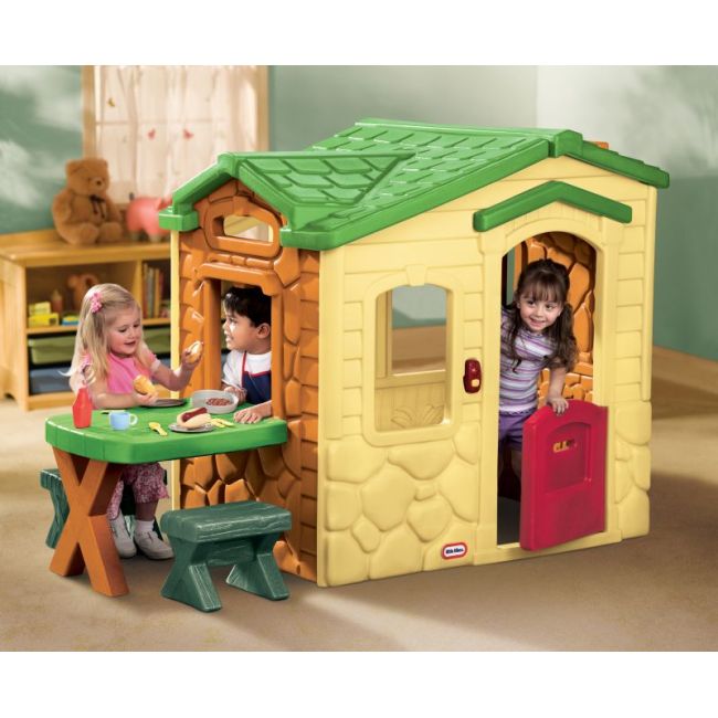 Casuta Picnic Cu Terasa - Crem - ARTLT17229