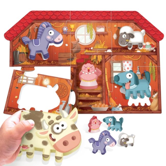 MONTESSORI PRIMUL MEU PUZZLE - FERMA - ARTHE20140