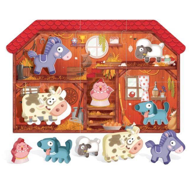 MONTESSORI PRIMUL MEU PUZZLE - FERMA - ARTHE20140