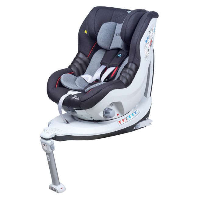 Scaun auto Rear Facing rotativ Tiago 0-18 kg negru KidsCare SUPKC_tiago_negru