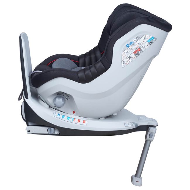 Scaun auto Rear Facing rotativ Tiago 0-18 kg negru KidsCare SUPKC_tiago_negru
