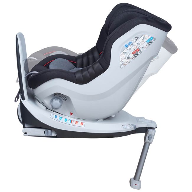 Scaun auto Rear Facing rotativ Tiago 0-18 kg negru KidsCare SUPKC_tiago_negru